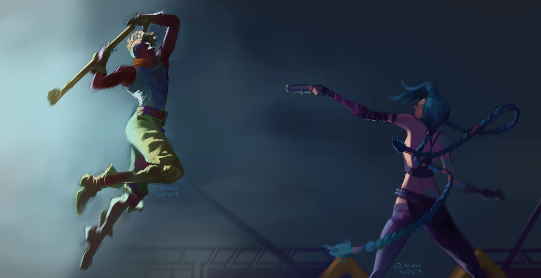 Ekko and Jinx