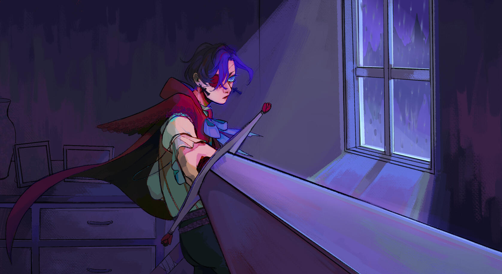 Red from Little Red Hunts the Wolf